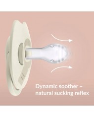 Sucettes Dynamique Prime 6-18 mois - Coconut/Ivory