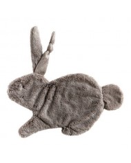 Doudou lapin Emma 32 cm - Gris brun Doudou lapin Emma 32 cm - Gris brun