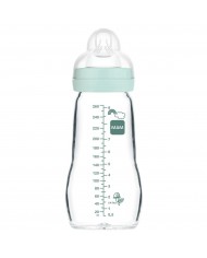 Biberon en verre 260 ml - 2mois+ - Matt Sage