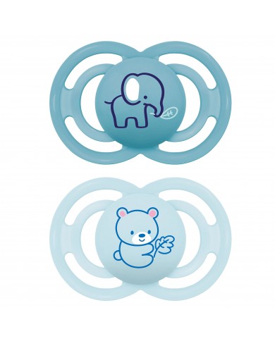 Sucettes Perfect - 6-16 mois - Blue Sucettes Perfect - 6-16 mois - Blue
