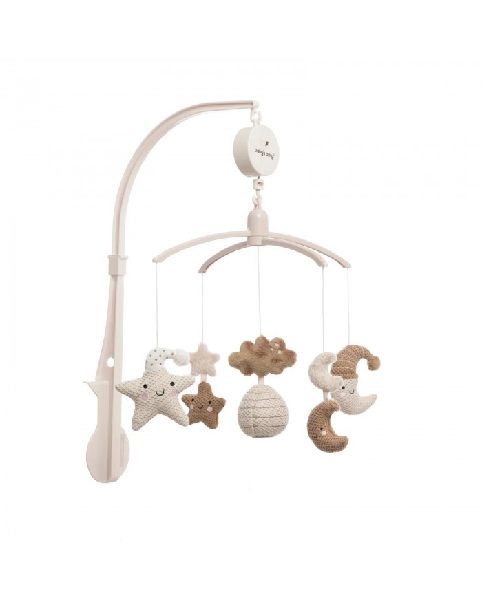 Mobiles musical Heaven clay/warm linen