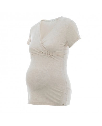 T-shirt d'allaitement - Glow ecru T-shirt d'allaitement - Glow ecru