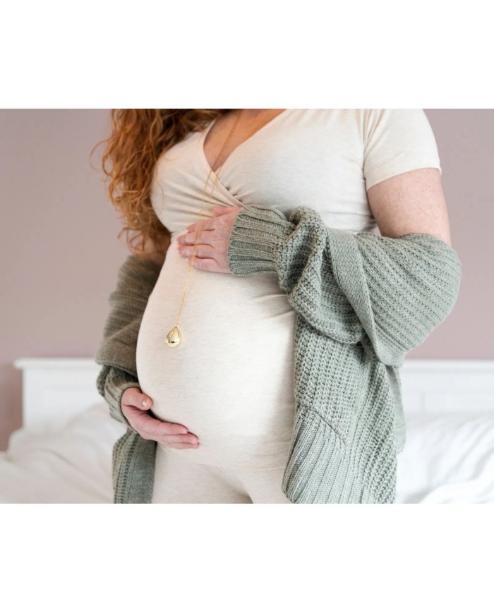 T-shirt d'allaitement - Glow ecru