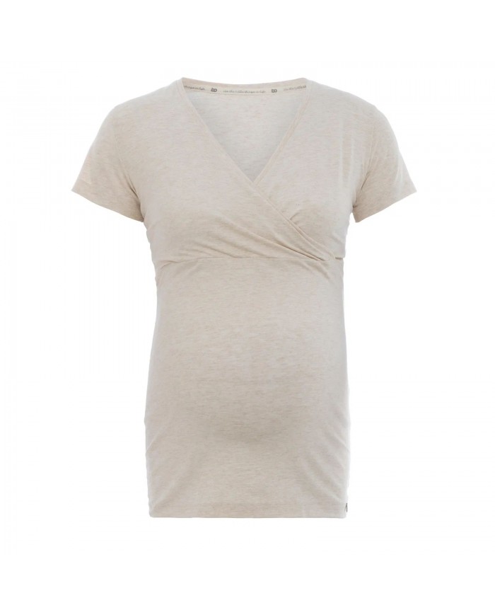 T-shirt d'allaitement - Glow ecru