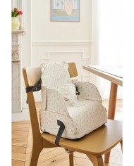 Rehausseur chaise déperlant, écru