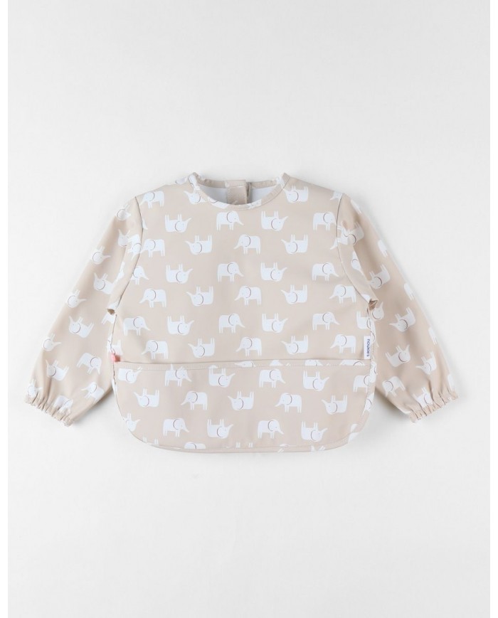 Tablier à manches, éléphants