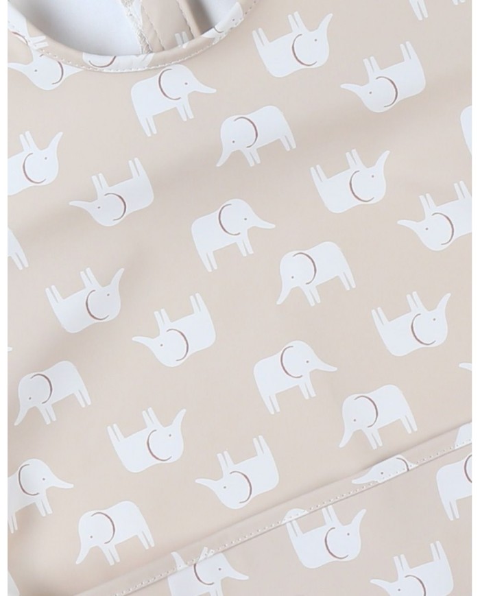Tablier à manches, éléphants