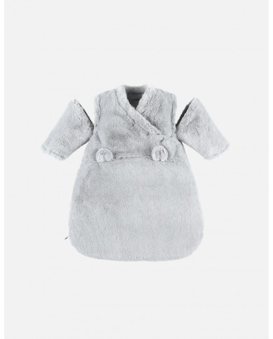 Gigoteuse 50 cm Groloudoux, gris