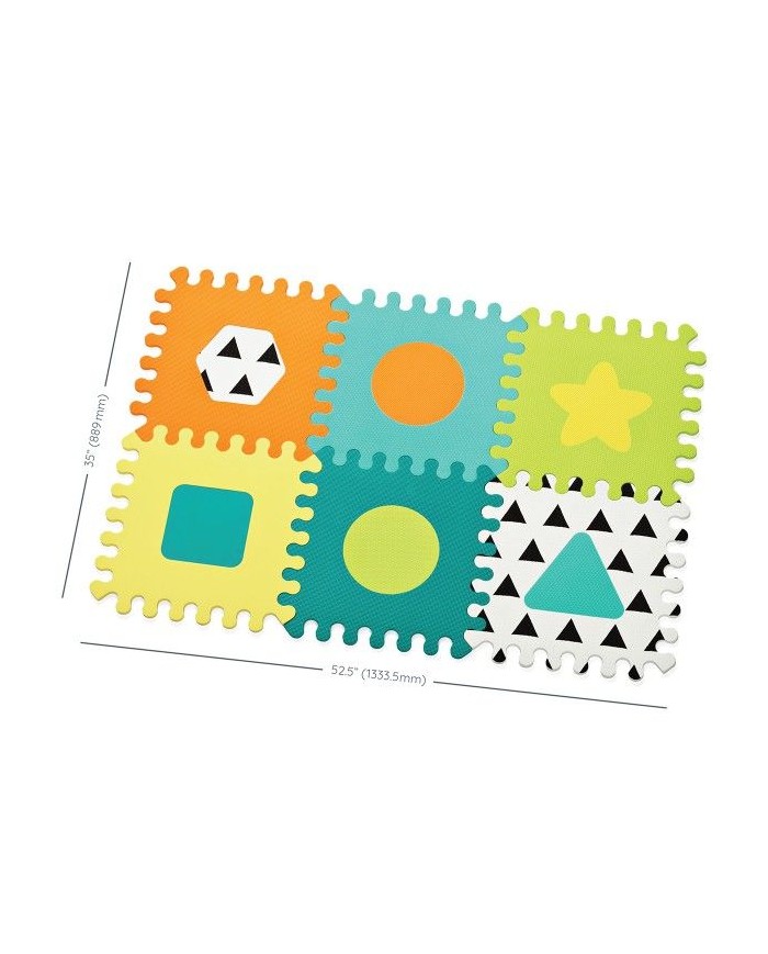 Dalles en mousse (6 pièces)