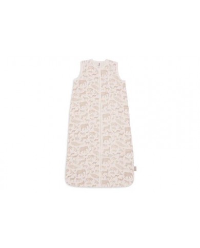 Gigoteuse Gaze de Coton 90cm Animals - Nougat - TOG 0.5