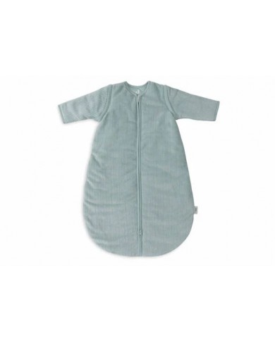 Gigoteuse avec Manches Amovibles Ronde 90cm Rib - Sea Green