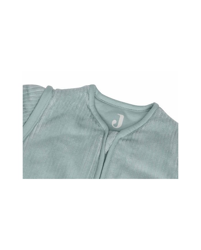 Gigoteuse avec Manches Amovibles Ronde 90cm Rib - Sea Green