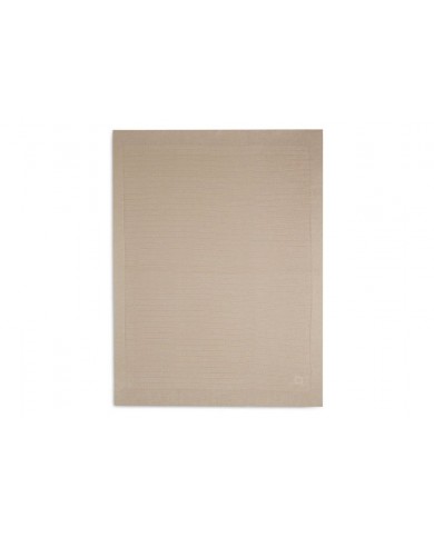 Couverture Lit de Bébé 100x150cm Pure Knit - Nougat - GOTS