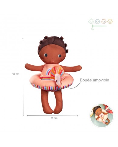 Poupée de bain Léna la licorne Poupée de bain Léna la licorne