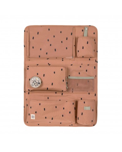 Organisateur de voiture, Happy Prints caramel Organisateur de voiture, Happy Prints caramel