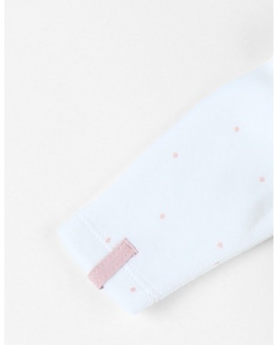 Pyjama Popsie en velours, écru