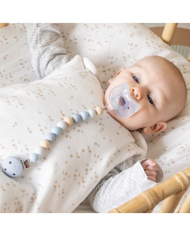 Attache-Sucette Silicone - Multi Bleu Attache-Sucette Silicone - Multi Bleu