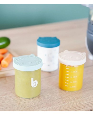 Lot de pots en verre Isy'Bowls