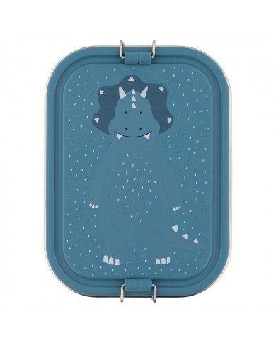 Grande boîte à tartine en inox - Mr. Triceratops