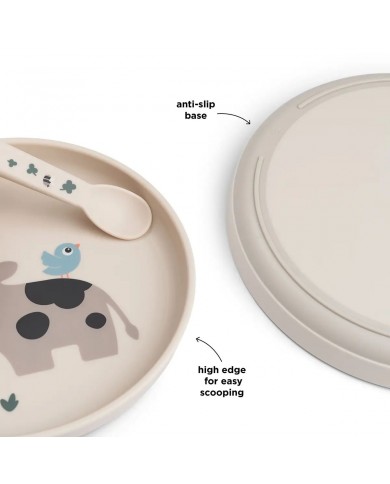 Assiette Tiny Farm - Sand Assiette Tiny Farm - Sand