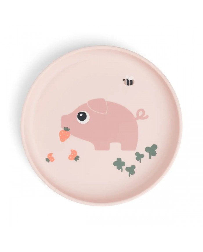 Assiette Tiny Farm - Powder