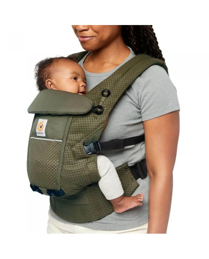 Porte-bébé Adap Softflex mesh - Olive
