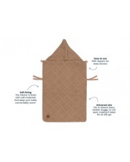 Nid d'Ange groupe 0+ 3/5 points Check Knit - Biscuit