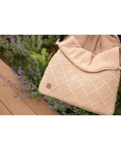 Nid d'Ange groupe 0+ 3/5 points Check Knit - Biscuit