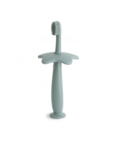 Brosse à dents silicone à ventouse Cambridge Blue Brosse à dents silicone à ventouse Cambridge Blue