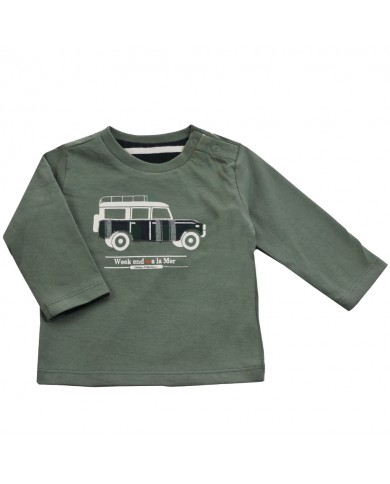 T-shirt réversible manches longues Electrik - Kaki T-shirt réversible manches longues Electrik - Kaki