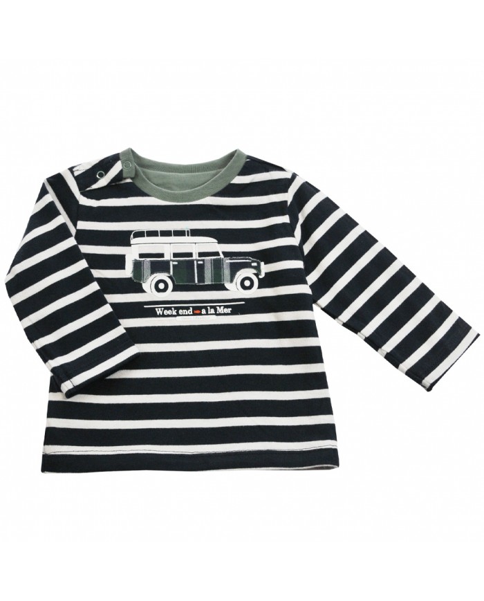 T-shirt réversible manches longues Electrik - Kaki