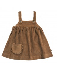 Robe manches longues Sacha - Ecru/Moka lurex Robe manches longues Sacha - Ecru/Moka lurex