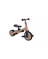 Tricycle 4 en 1 avec barre de poussée LIO - brun macchiato