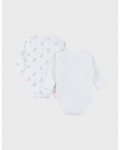 Lot de 2 bodies croisés - Fluffy, Orso & Lily Lot de 2 bodies croisés - Fluffy, Orso & Lily
