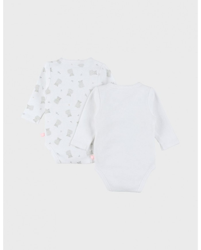 Lot de 2 bodies croisés - Fluffy, Orso & Lily Lot de 2 bodies croisés - Fluffy, Orso & Lily
