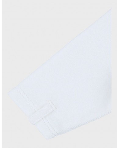 Pyjama en velours blanc brodé – Fluffy