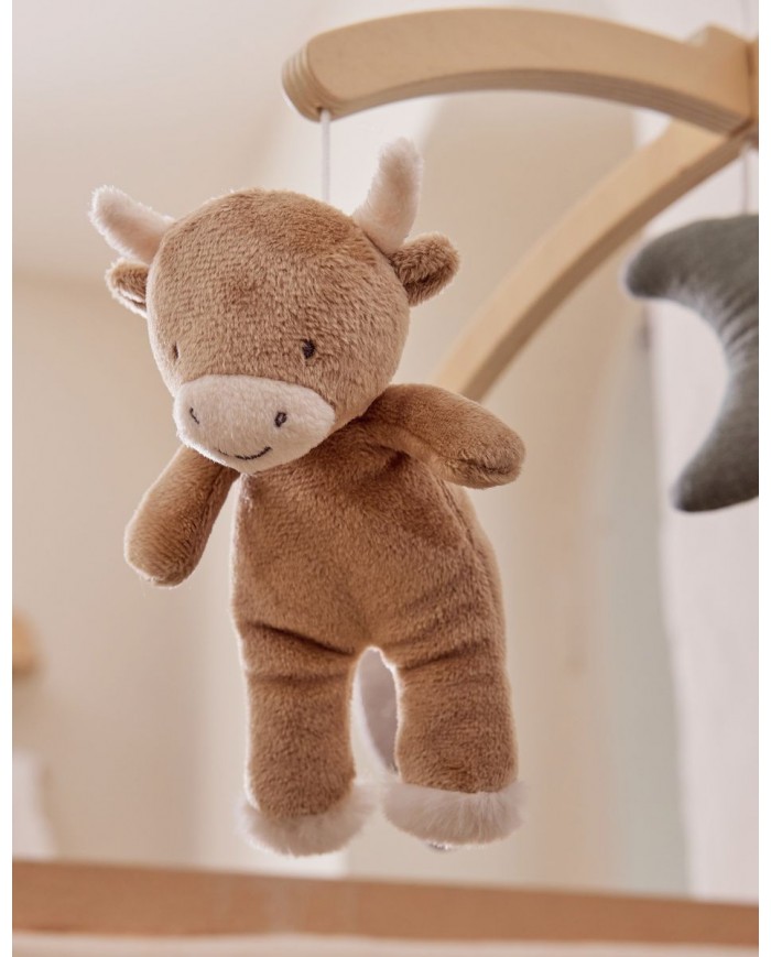 Mobile musical avec bras en bois – Orso & Fluffy