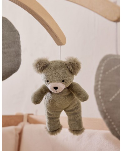 Mobile musical avec bras en bois – Orso & Fluffy