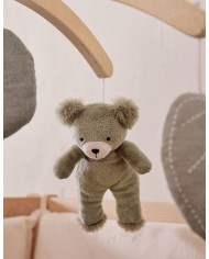 Mobile musical avec bras en bois – Orso & Fluffy