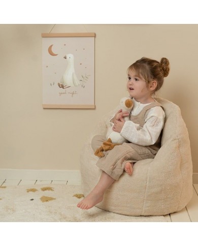 Pouf enfant - soft Beige