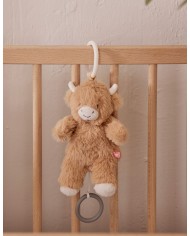 Peluche Mini Musicale 20 cm – Fluffy Cow