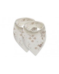 Foulard bandana bouclette naturel