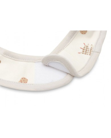 Lot de 5 Bavoirs Jersey imperméable - Animal Friends