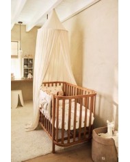 Ciel de lit 245cm Cosy Check - Sand