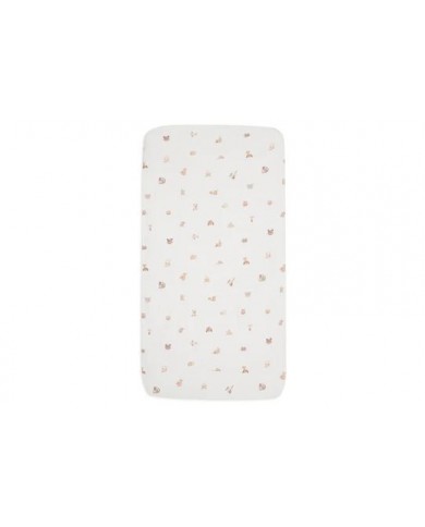 Drap-housse Jersey 60x120cm - Animal Friends