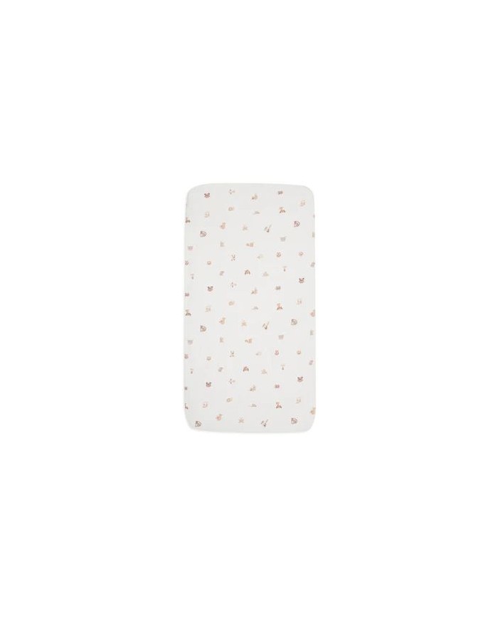 Drap-housse Jersey 60x120cm - Animal Friends