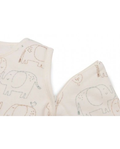 Gigoteuse avec Manches Amovible 70cm - Elephant Tales