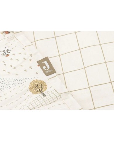 Housse de couette et taie 100x140cm - Tiny Park