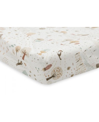 Housse matelas à Langer Jersey 50x70cm - Tiny Park Housse matelas à Langer Jersey 50x70cm - Tiny Park