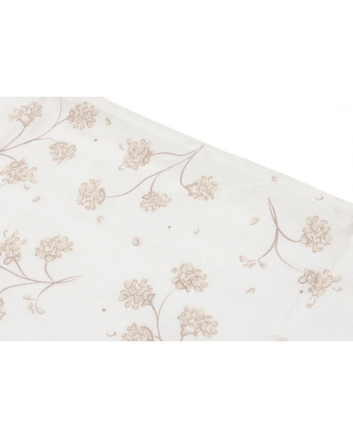 Lot de 3 tétras Gaze de Coton 70x70cm - Leafy Dreams